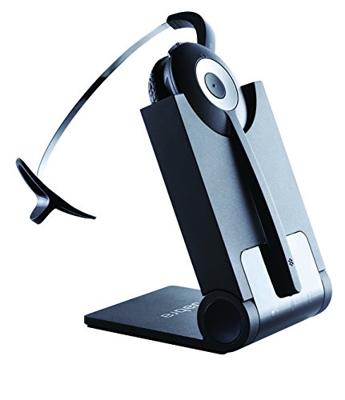 Jabra Pro 920 Monofoonse hoofdband, zwart, hoofdtelefoon - hoofdtelefoon (callcenter/kantoor, monofonisch, hoofdband, zwart, draadloos, 120 m)