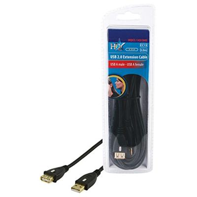 Hoge kwaliteit vergulde USB 2.0 verlengkabel [1.8/3m]