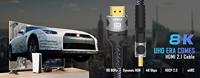 Ultra High speed HDMI kabel met Ethernet &apos;8K series&apos;, 1 meter - thumbnail