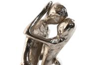 Decoratieve figuren Home ESPRIT Zwart Zilverkleurig Koppel 14 x 10 x 29 cm - thumbnail