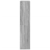 kamerscherm 100x33x155,5 cm bewerkt hout grijs sonoma eiken - thumbnail