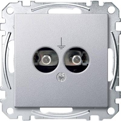 Merten MEG2100-0460 Inzetstuk System M Aluminium 1 stuk(s)