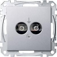 Merten MEG2100-0460 Inzetstuk System M Aluminium 1 stuk(s) - thumbnail