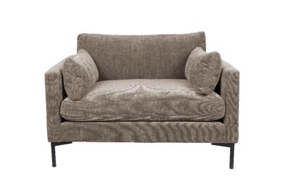 Zuiver Loveseat 'Summer' kleur Coffee Zuiver Loveseat 'Summer' kleur Coffee