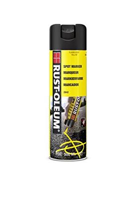 Rust-Oleum lijnmarkeerspray - 500 ml - fluorescerend geel - 2842