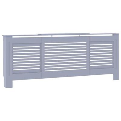 Radiatorombouw 205 cm MDF grijs