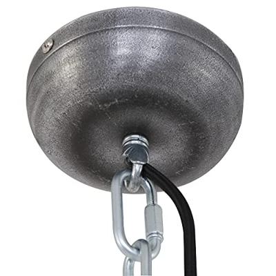 Steinhauer HanglampBikkel zwart met metaalgrijs - 7586ZW