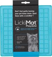 LickiMat likmat voor hond en kat - 20x20 cm - Turquoise - thumbnail