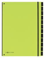 Sorteermap Pagna Trend A4 12 tabs appelgroen - thumbnail