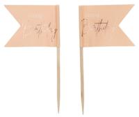 Prikkers Elegant Lush Blush Happy Birthday - 36 Stuks - thumbnail