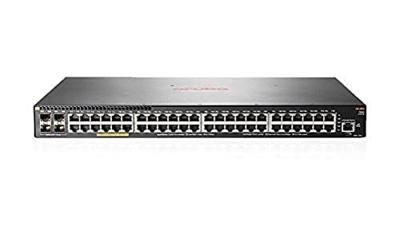 Hewlett Packard Enterprise Aruba 2540 48G Poe + 4SFP + Gestito L2 Gigabit Ethernet (10/100/1000) Grigio 1U-ondersteuning voor Power Over Ethernet (Poe)