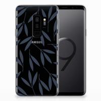 Samsung Galaxy S9 Plus | TPU Case | Leaves Blue - thumbnail