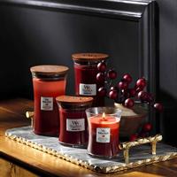 WoodWick medium candle cinnamon chai - thumbnail
