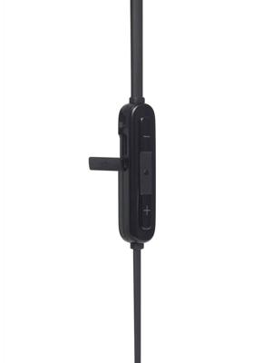 JBL Tune110BT in-ear Bluetooth-hoofdtelefoon in zwart - draadloze oortelefoon met ingebouwde microfoon - muziekstreaming tot 6 uur na slechts één keer opladen