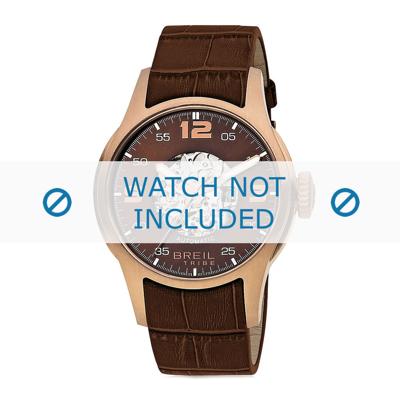 Horlogeband Breil TW0568 Leder Bruin 21mm Horlogeband Breil TW0568 Leder Bruin 21mm