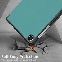 Lunso - Lenovo Tab M8 Gen 4 (8 inch) - Tri-Fold Bookcase hoes - Groen - thumbnail