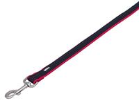 Nobby Preno Mesh Hondenriem, 120 cm/20 - 25 mm, Rood - thumbnail