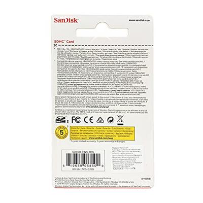 SanDisk SDSDB-032G SDHC-kaart 32 GB Class 4 SanDisk SDSDB-032G SDHC-kaart 32 GB Class 4
