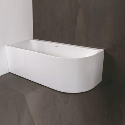 Half Vrijstaand Ligbad Luca Sanitair Primo Acryl 165x75x60 cm Links Glans Wit (inclusief afvoer en sifon) Half Vrijstaand Ligbad Luca Sanitair Primo Acryl 165x75x60 cm Links Glans Wit (inclusief afvoer en sifon)