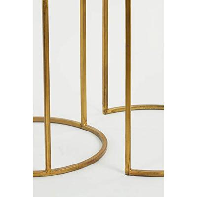 Light & Living Bijzettafel 'Duarte' Set van 2 stuks, kleur Goud Light & Living Bijzettafel 'Duarte' Set van 2 stuks, kleur Goud