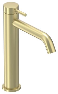 Wastafelkraan IVY Bond Model M Coldstart Geborsteld Mat Goud PVD