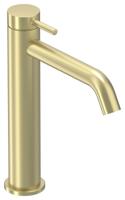 Wastafelkraan IVY Bond Model M Coldstart Geborsteld Mat Goud PVD - thumbnail
