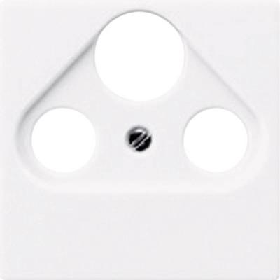 Jung A561PLSATWW Televisie, radio, satelliet Afdekking AS 500 Alpine-wit 1 stuk(s)