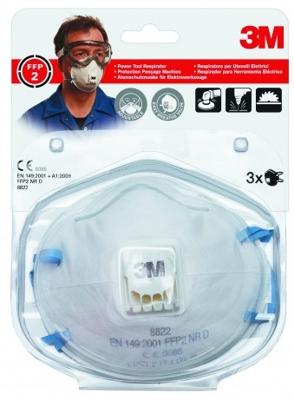 Masker 3M FFP2 3 Onderdelen - thumbnail
