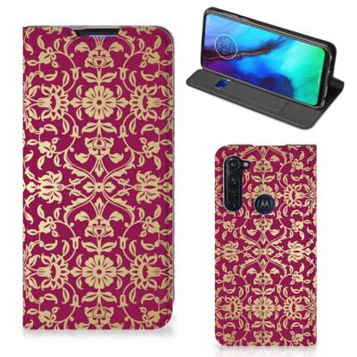 Telefoon Hoesje Motorola Moto G Pro Barok Pink
