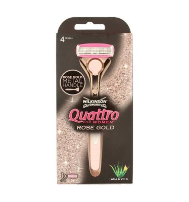 Wilkinson Quattro Women Coral Scheerapparaat Wilkinson Quattro Women Coral Scheerapparaat