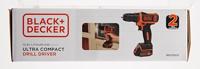 BLACK+DECKER BDCDD12 10.8V 1.5Ah Schroefboormachine | 1x 10.8V 1.5Ah accu + 200 mA lader - BDCDD12-QW - thumbnail