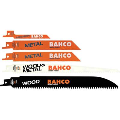 Bahco Reciprozaagbladensets | Sandflex® bimetaal |voor hout en metaal | 3940-MIX-SET-5P Bahco Reciprozaagbladensets | Sandflex® bimetaal |voor hout en metaal | 3940-MIX-SET-5P
