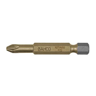 Bahco bit pz2 50mm 1/4" dr tin | 62TIN/50PZ2