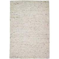 Tapeso Wollen vloerkleed handweef Ylva - beige|grijs - 200x240 cm - thumbnail