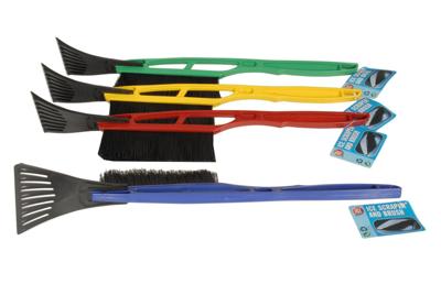 IJskrabber & borstel 52cm