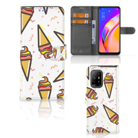 OPPO Reno5 Z | A94 5G | Book Cover | Icecream - thumbnail
