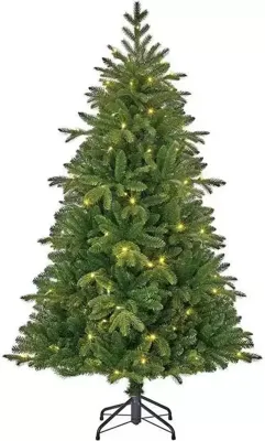Black Box kunstkerstboom Brampton met led h155 x d102 groen