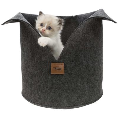 TRIXIE Huisdierenbed Luise rond 30 cm vilt