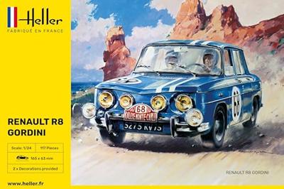 Heller 1/24 Renault R8 Gordini Heller 1/24 Renault R8 Gordini