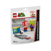 LEGO super mario - mario kart - toad (pitstop) constructiespeelgoed (30702) - thumbnail