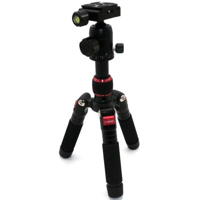 Caruba Tafelstatief / Reisstatief Compactstar51 - Compleet en compact statief - Zwart-Rood Caruba Tafelstatief / Reisstatief Compactstar51 - Compleet en compact statief - Zwart-Rood