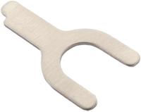 Spacer voor schijfremklauw Shimano - 0.5mm - thumbnail