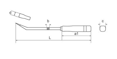 Bahco koevoet450 mm | 2484-45 Bahco koevoet450 mm | 2484-45