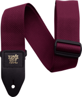 Ernie Ball Polypro Strap 4047 Bordeaux - thumbnail