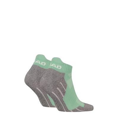 HEAD Wandelsokken All Climates Hiking Sneaker 2-pack Licht Groen-43/46
