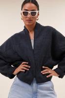 By-Bar flora jacket | midnight - thumbnail