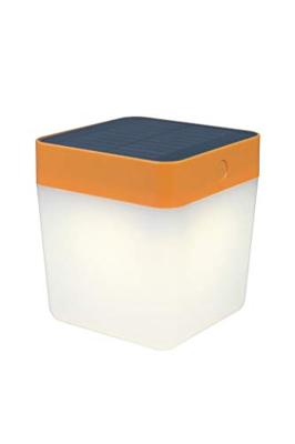 Lutec Table Cube LED-Solarlamp (oranje) Lutec Table Cube LED-Solarlamp (oranje)
