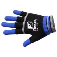 Reece Knitted Player Glove 2 in 1 Zwart/Blauw - thumbnail