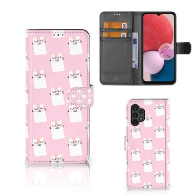 Samsung Galaxy A13 (4G) | Telefoonhoesje | Met pasjeshouder | Sleeping Cats Samsung Galaxy A13 (4G) | Telefoonhoesje | Met pasjeshouder | Sleeping Cats