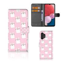 Samsung Galaxy A13 (4G) | Telefoonhoesje | Met pasjeshouder | Sleeping Cats - thumbnail